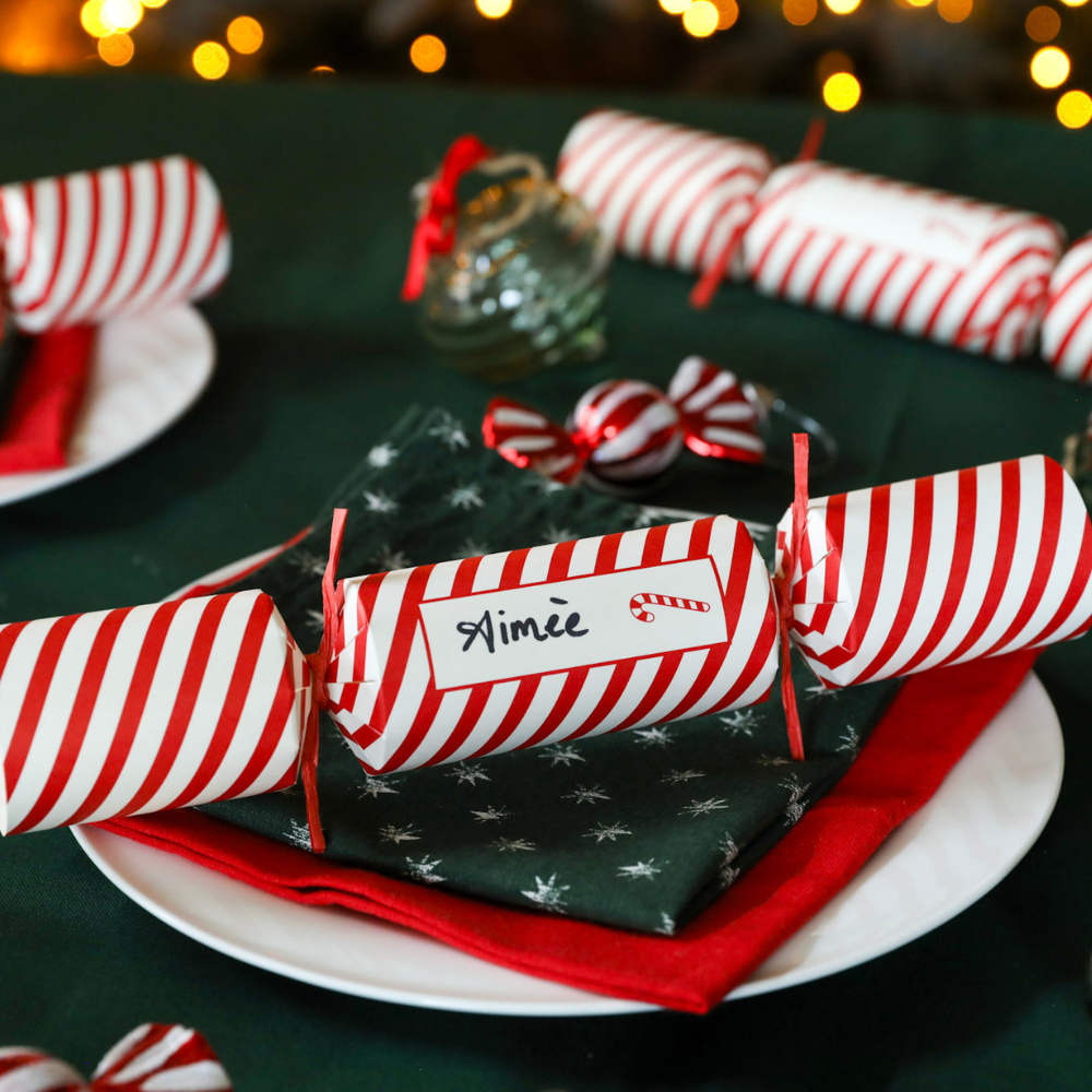 Family Crackers - Candy Cane (12 Pack)