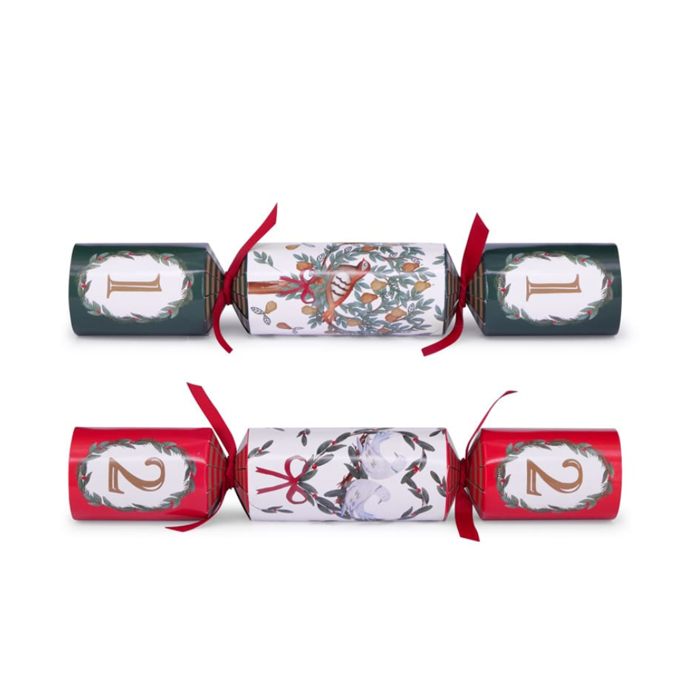 Deluxe Crackers - 12 Days of Christmas (12 pack)
