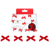 Christmas Bow String Lights - Candy - 2m by Talking Tables - Christmas Cracker Warehouse
