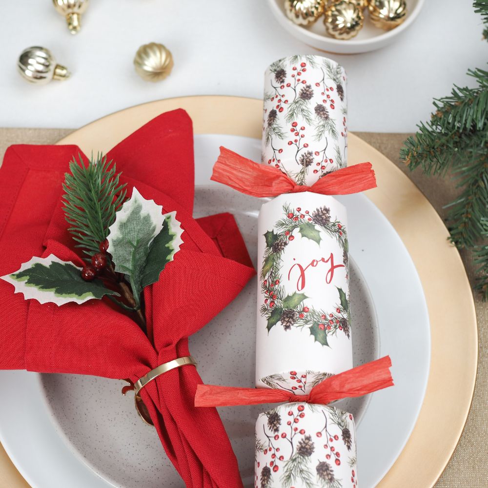 Eco Crackers - Christmas Joy (6 Pack) by Celebration Crackers - Christmas Cracker Warehouse