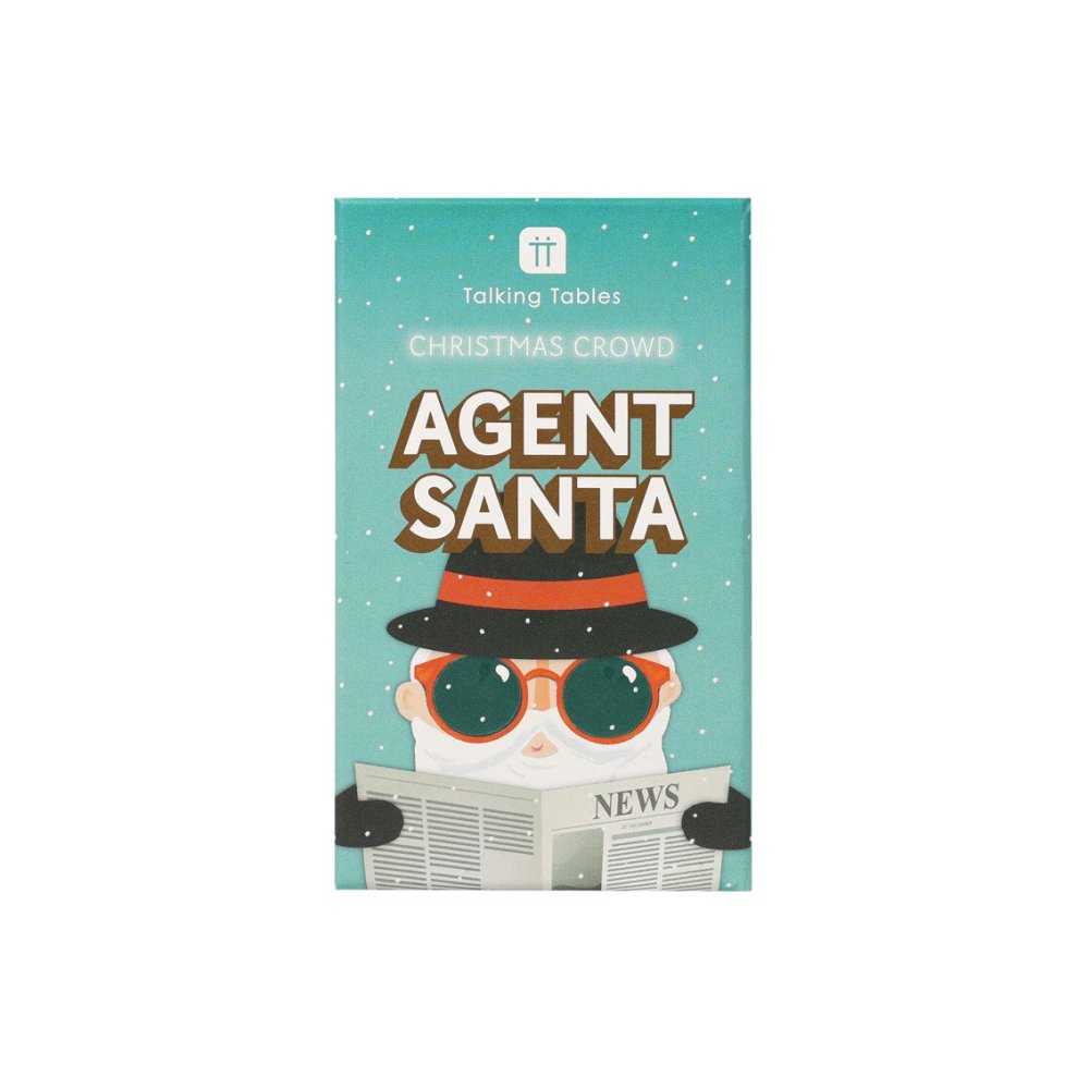 Fun Guy Santa - Agent Santa by Talking Tables - Christmas Cracker Warehouse