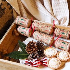 Kraft Bauble Crackers (Box of 50) by Celebration Crackers - Christmas Cracker Warehouse