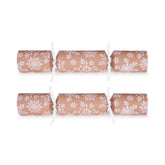 Kraft Snowflake Crackers (Box of 50) by Celebration Crackers - Christmas Cracker Warehouse