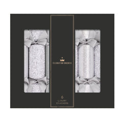Regency Luxury Crackers - Frosted Leaves - (6 pack) by Celebration Crackers - Christmas Cracker Warehouse
