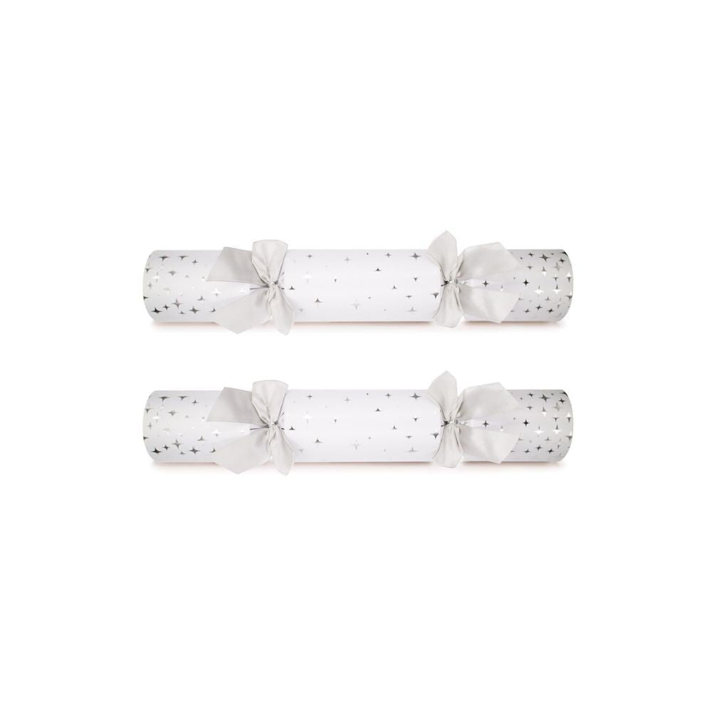 Silver Sky Crackers (Box of 36) by Celebration Crackers - Christmas Cracker Warehouse