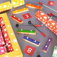 Xylophone Rainbow Cracker (8 pack) by Foxy - Christmas Cracker Warehouse