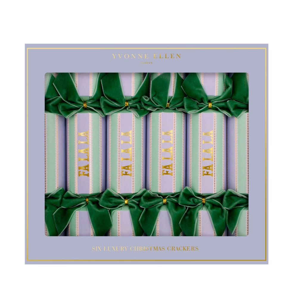 Yvonne Ellen - Luxury Crackers - Fa La La - (6 pack) by Yvonne Ellen - Christmas Cracker Warehouse