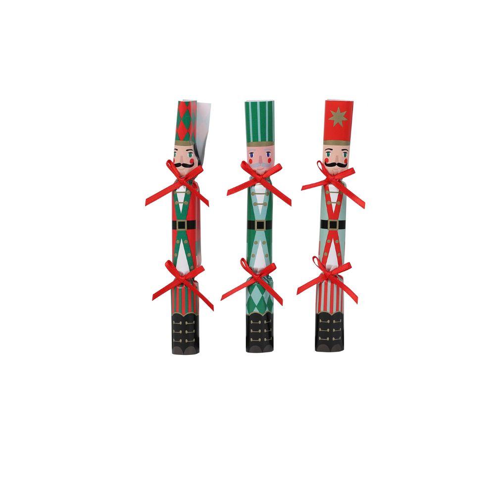 Mini Saucer Crackers - Nutcracker (8 Pack)