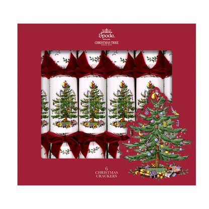 Portmerion Spode - Luxury Crackers - Christmas Tree - (6 pack)