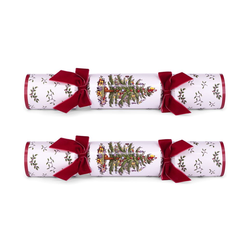 Portmerion Spode - Luxury Crackers - Christmas Tree - (6 pack)