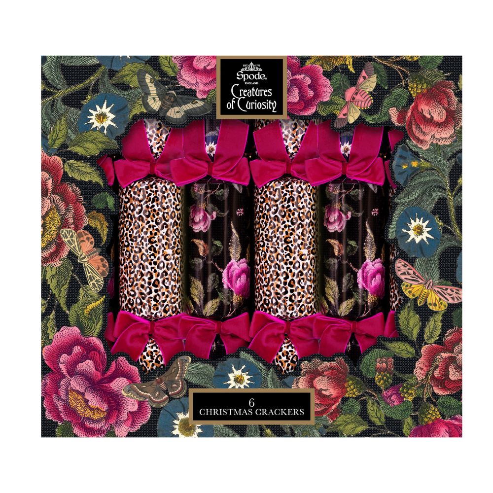 Portmerion Spode - Luxury Crackers - Creatures of Curiosity - (6 pack)