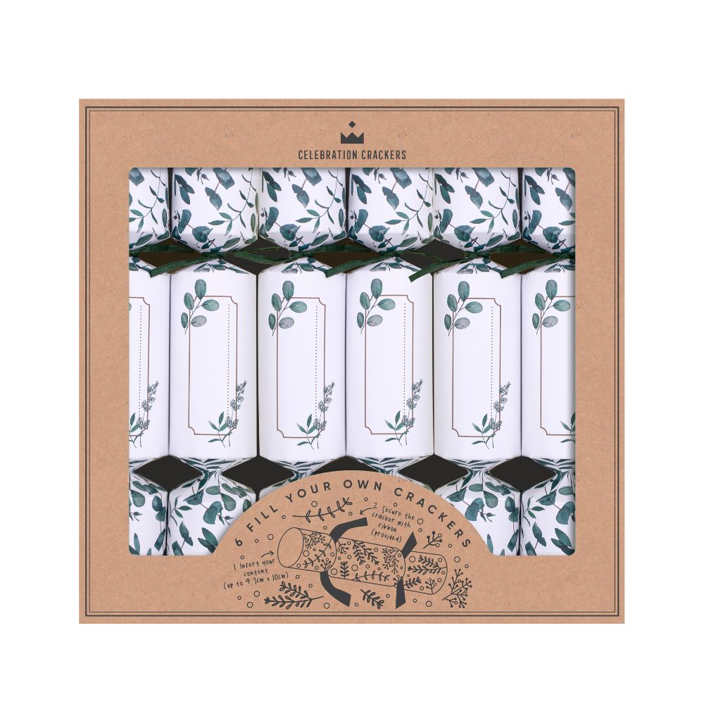 Fill Your Own Crackers - Eucalyptus - (6 pack)