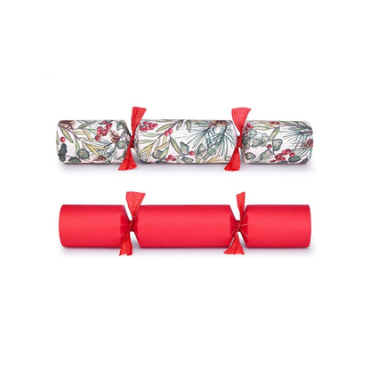 Deluxe Crackers - Red Sprig - (6 pack)