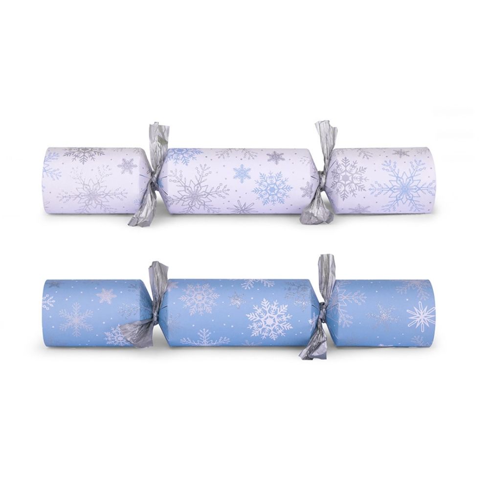 Deluxe Crackers - Icy Snowflake - (12 pack)