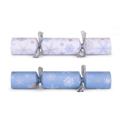 Deluxe Crackers - Icy Snowflake - (12 pack)