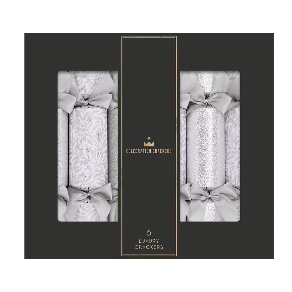 Regency Luxury Crackers - Frosted Leaves - (6 pack)