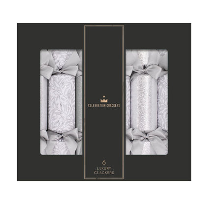 Regency Luxury Crackers - Frosted Leaves - (6 pack)