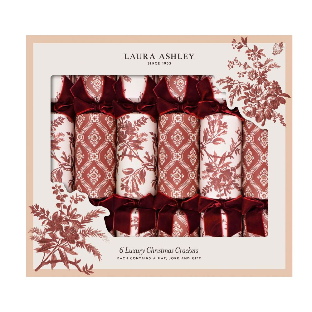 Laura Ashley - Luxury Crackers - Tales of Yuletide - (6 pack)