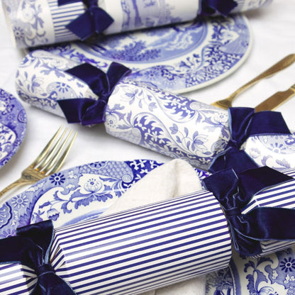 Luxury Crackers - Portmerion Spode - Blue Italian - (6 pack)