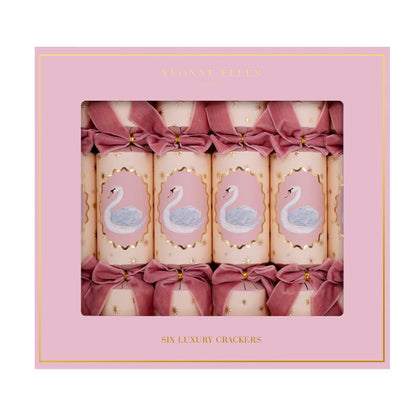 Yvonne Ellen - Luxury Crackers - Pink Swan -(6 pack)