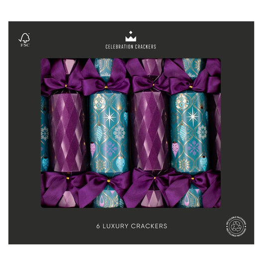 Regency Luxury Crackers - Purple Delight (6 pack)