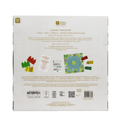 Luxury Eco Crackers - Woodland Forest (Set of 6)