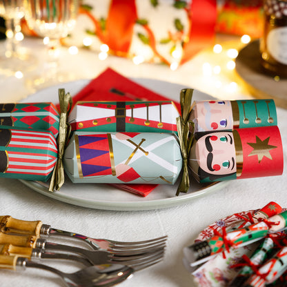 Luxury Eco Crackers - Nutcracker (Set of 6)