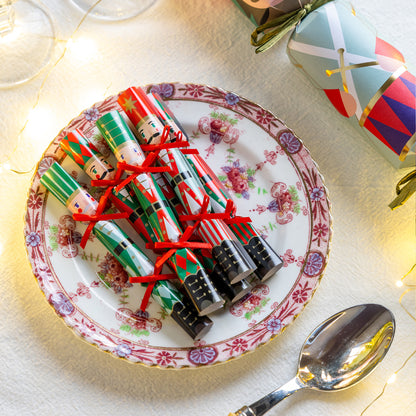 Mini Saucer Crackers - Nutcracker (8 Pack)