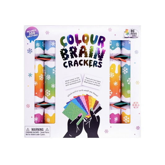 Big Potato Games - Colour Brain Crackers (6 pack) by Big Potato Games - Christmas Cracker Warehouse