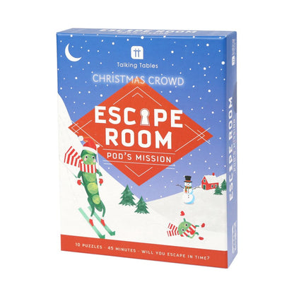 Christmas Escape Room - Pea Edition Game by Talking Tables - Christmas Cracker Warehouse