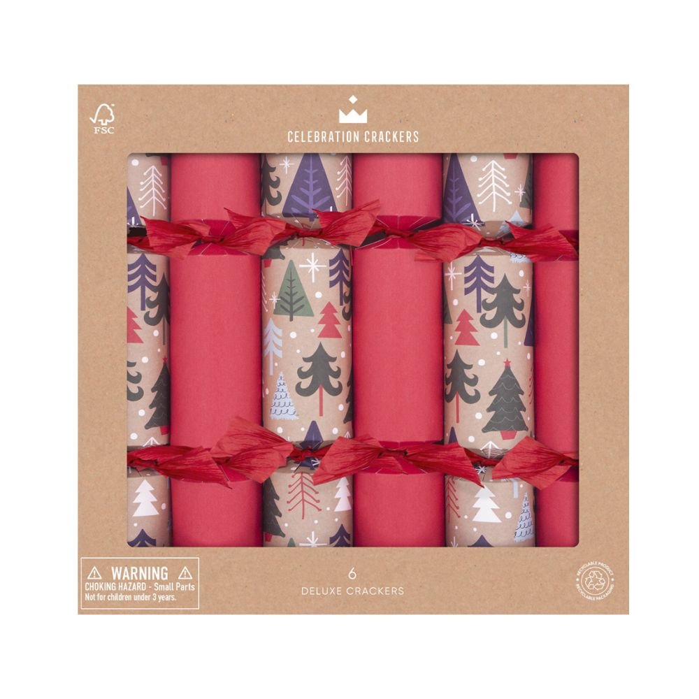 Christmas Forest Cracker (6 pack) by Celebration Crackers - Christmas Cracker Warehouse