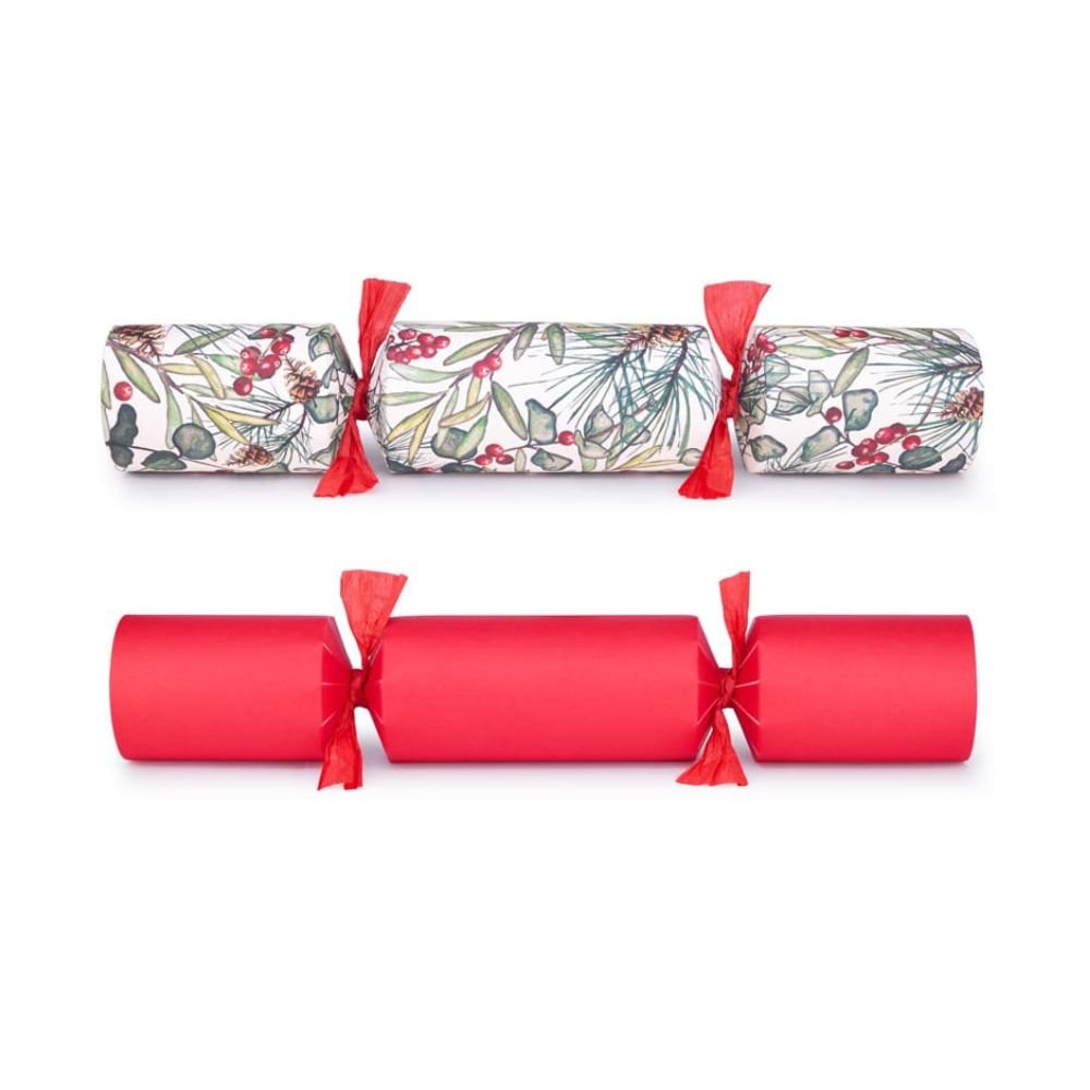Deluxe Crackers - Christmas Sprig (12 pack) by Celebration Crackers - Christmas Cracker Warehouse