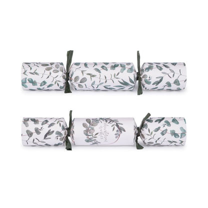 Deluxe Crackers - Eucalyptus Wreath (12 pack) by Celebration Crackers - Christmas Cracker Warehouse
