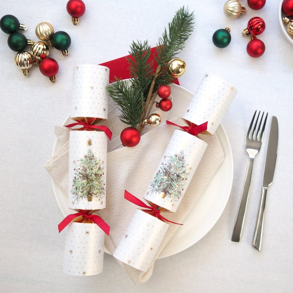 Watercolour Tree Crackers (6 pack) – Christmas Cracker Warehouse