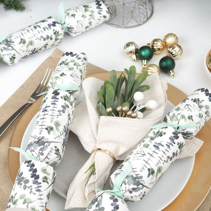 Eco Crackers - Eucalyptus (12 Pack) by Celebration Crackers - Christmas Cracker Warehouse