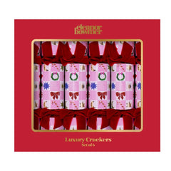 Eleanor Bowmer -Luxury Crackers - Bow-Tique - (6 pack) by Eleanor Bowmer - Christmas Cracker Warehouse