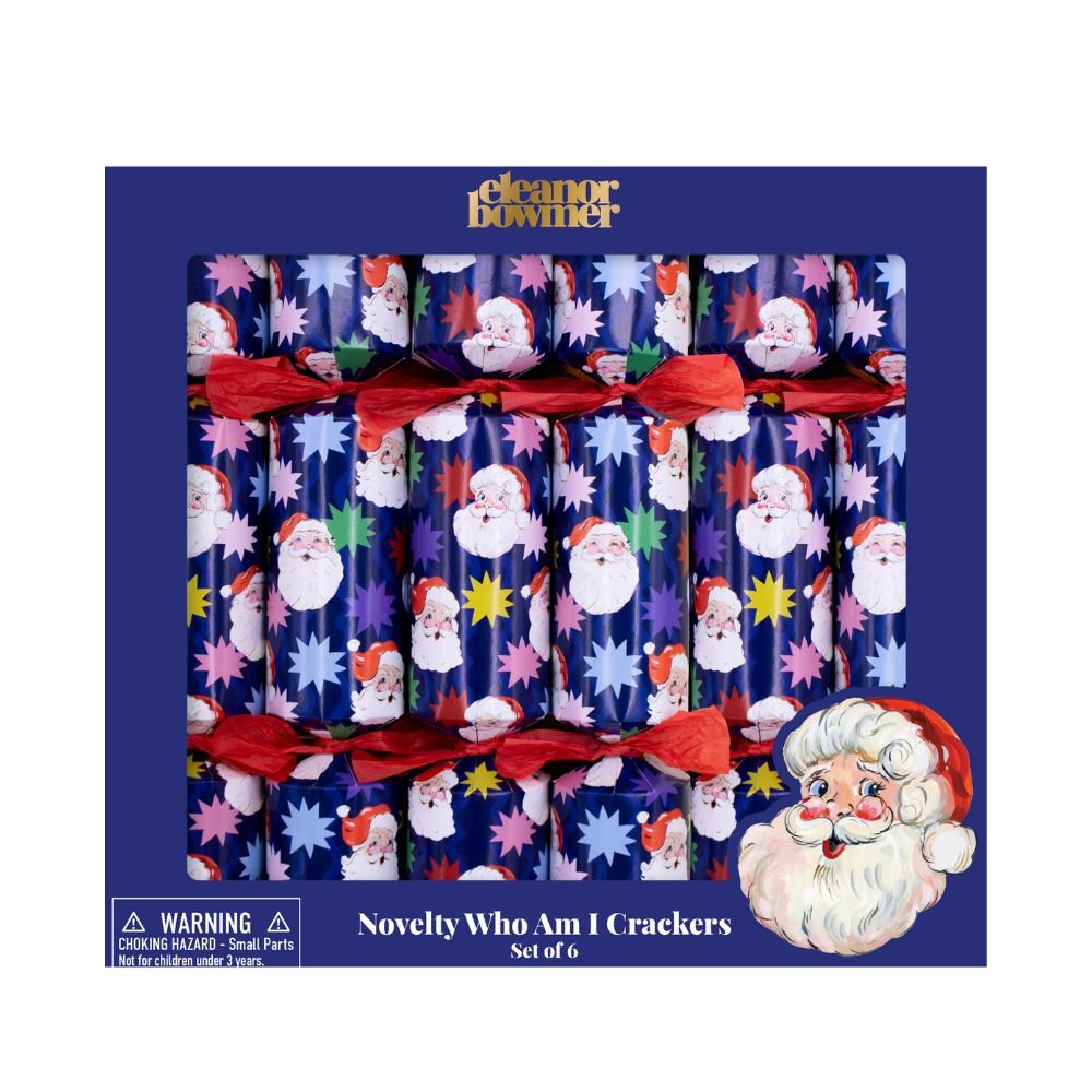 Eleanor Bowmer - Starstruck Santa Claus - (6 pack) by Eleanor Bowmer - Christmas Cracker Warehouse
