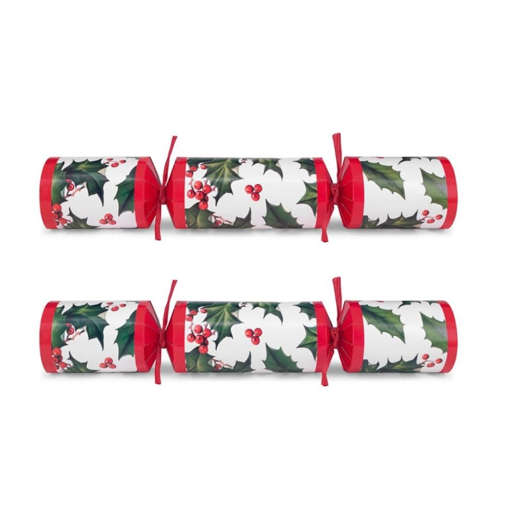 Family Crackers - Holly Berry (12 pack) by Celebration Crackers - Christmas Cracker Warehouse