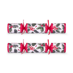 Family Crackers - Traditional Holly - (12 pack) by Celebration Crackers - Christmas Cracker Warehouse