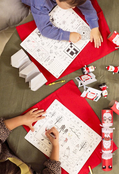 Festive Scenes Placemats (Pack of 6) by Foxy - Christmas Cracker Warehouse