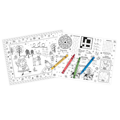 Festive Scenes Placemats (Pack of 6) by Foxy - Christmas Cracker Warehouse