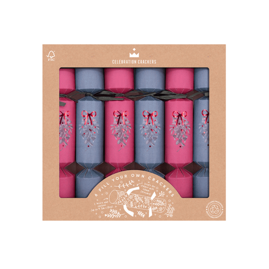 Fill Your Own - Merry Berry Cracker (6 Pack) by Celebration Crackers - Christmas Cracker Warehouse