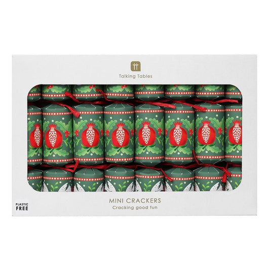 Folklore Mini Crackers (8 Pack) by Talking Tables - Christmas Cracker Warehouse