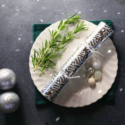 Frosted Holly Crackers (Box of 50) by Celebration Crackers - Christmas Cracker Warehouse