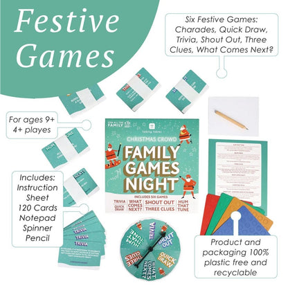 Fun Guy Santa - Family Games Night by Talking Tables - Christmas Cracker Warehouse