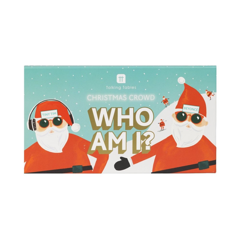 Fun Guy Santa - Who Am I? Game by Talking Tables - Christmas Cracker Warehouse