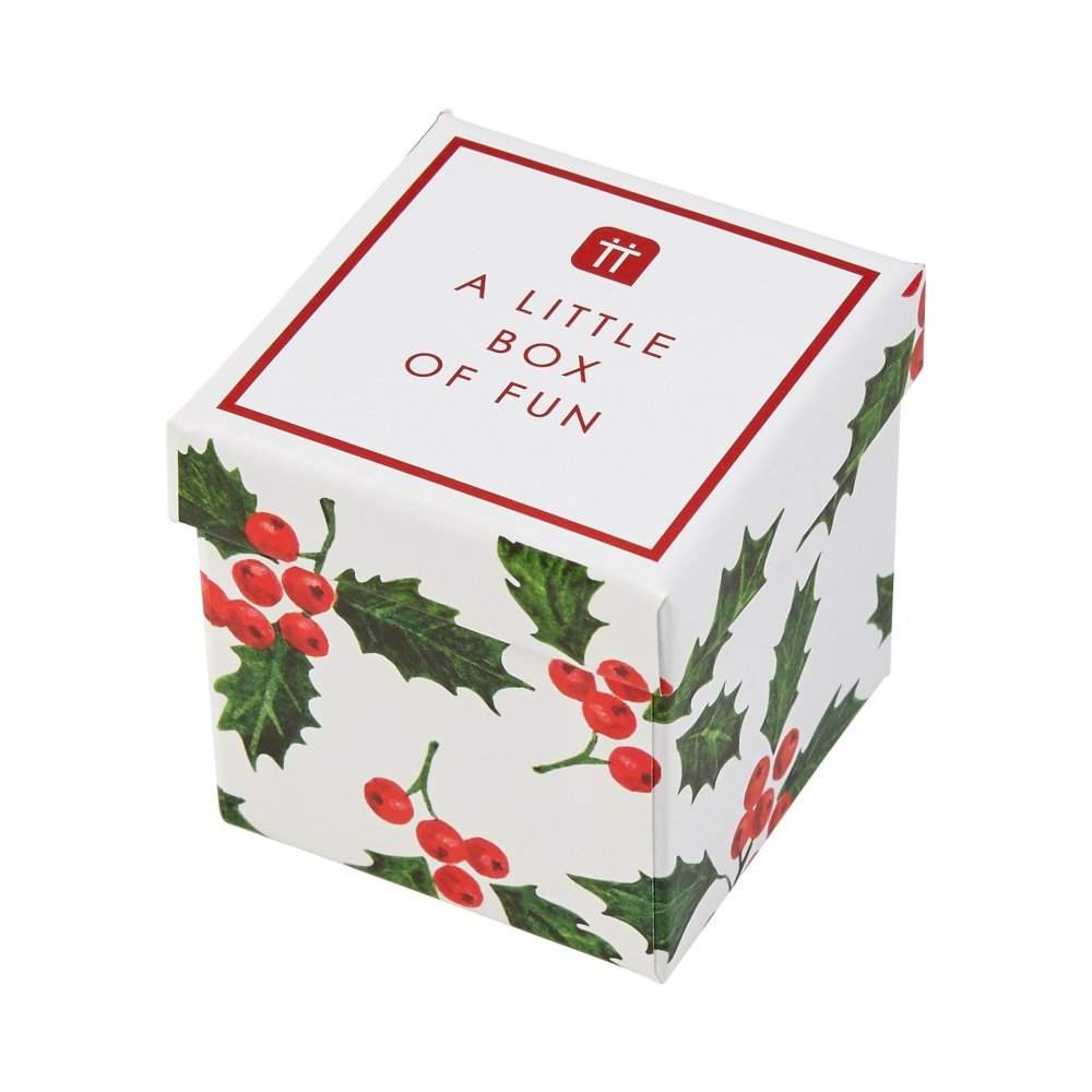 Holly Christmas Trivia And Charades by Talking Tables - Christmas Cracker Warehouse