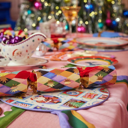 Luxury Crackers - Eleanor Bowmer Harlequin (6 pack) by Eleanor Bowmer - Christmas Cracker Warehouse