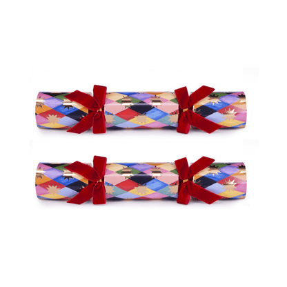 Luxury Crackers - Eleanor Bowmer Harlequin (6 pack) by Eleanor Bowmer - Christmas Cracker Warehouse
