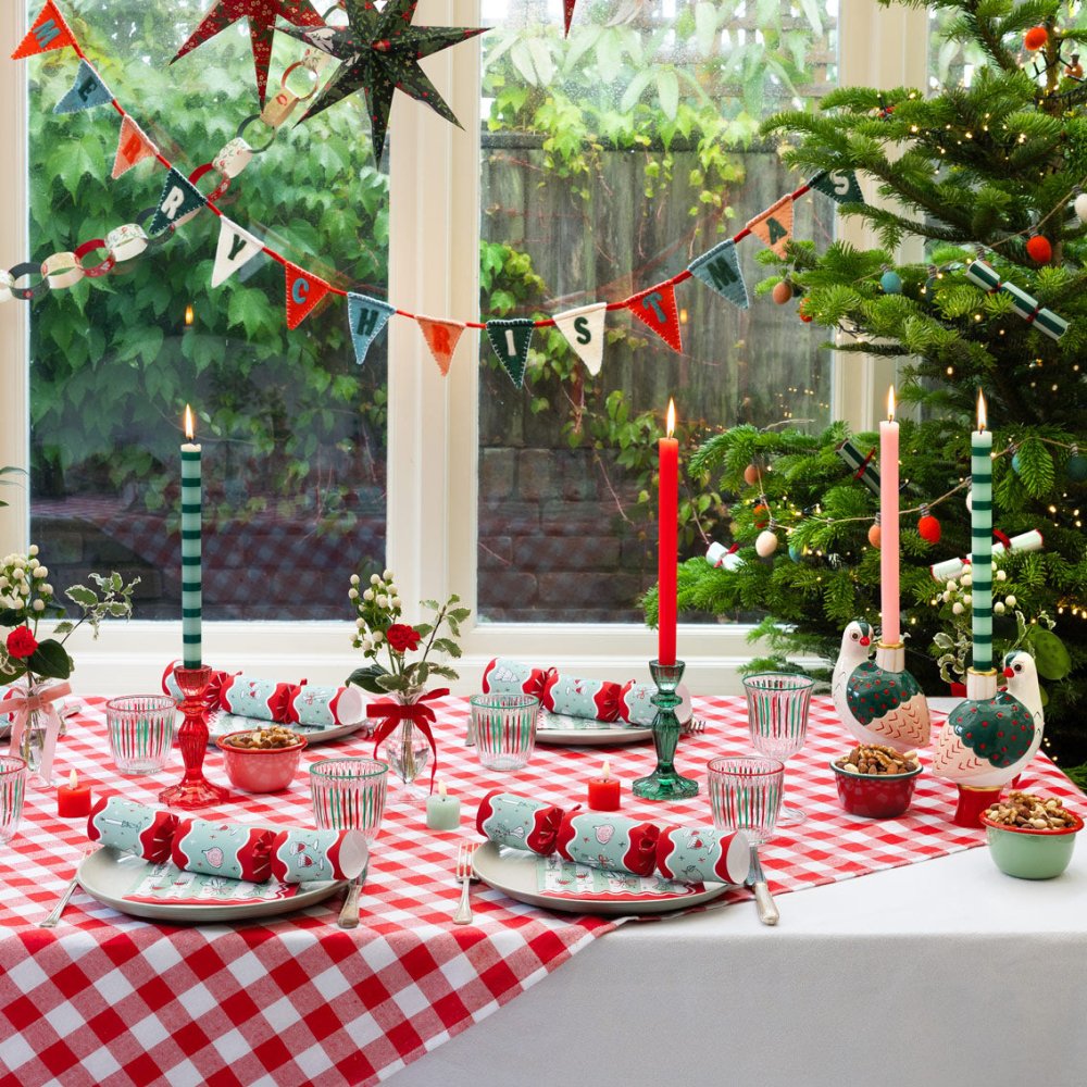 Luxury Eco Crackers - Bon Noel (Set of 6) by Talking Tables - Christmas Cracker Warehouse